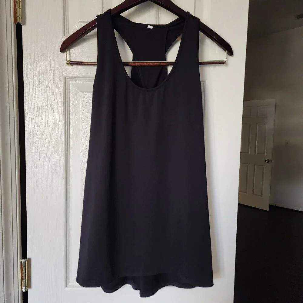 black Racerback Tank Top | XL - Picture 1 of 3